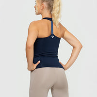 Essential Second Skin 2-Layer Tank | Sapphire Blue