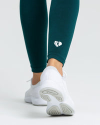 Move Seamless Leggings | Smaragd Green Solid