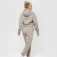 Comfort Cropped Hoodie | Buff