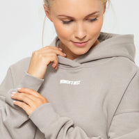 Comfort Cropped Hoodie | Buff