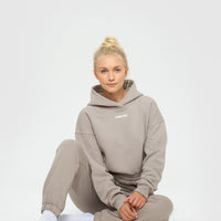 Comfort Cropped Hoodie | Buff