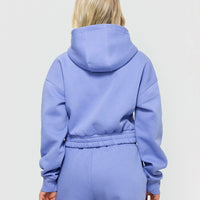 Comfort Cropped Hoodie | Violet