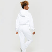 Comfort Cropped Hoodie | White