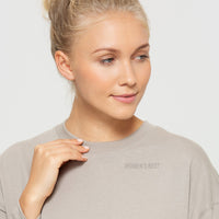 Comfort Oversized Long Sleeve T-Shirt | Buff